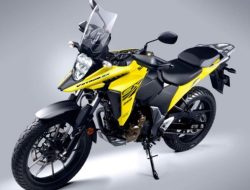 Suzuki V-Strom SX 250 Makin Gagah dengan Kelir Dual-Tone Terbaru
