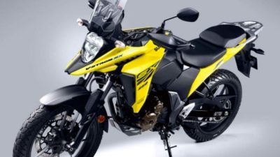 Suzuki V-Strom SX 250 Makin Gagah dengan Kelir Dual-Tone Terbaru